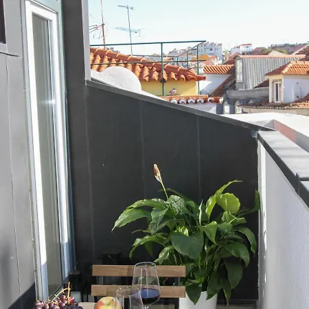 Sao Bento Stylish Cozy With Ac Balcony דירה ליסבון